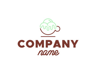 Projekt logo dla firmy kawiarnia | Projektowanie logo